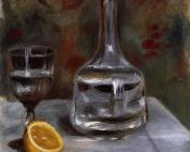 皮埃尔 奥古斯特 雷诺阿 : Still Life with Carafe